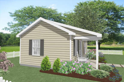 Cottage House Plan #1502-00034 Elevation Photo