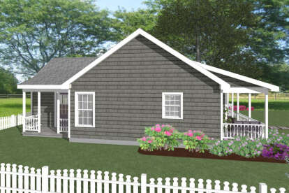 Cottage House Plan #1502-00035 Elevation Photo