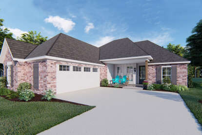 Traditional House Plan #9279-00067 Elevation Photo