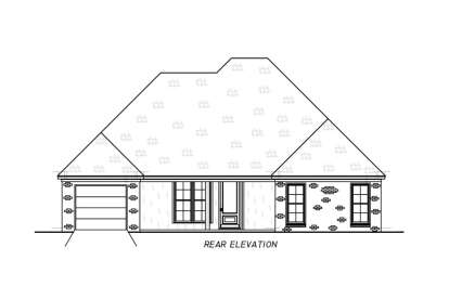 Traditional House Plan #9279-00067 Elevation Photo