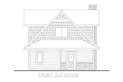Craftsman House Plan #039-00770 Elevation Photo