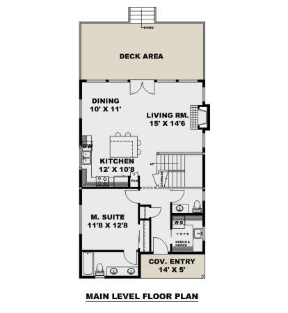 Main Floor  for House Plan #039-00770