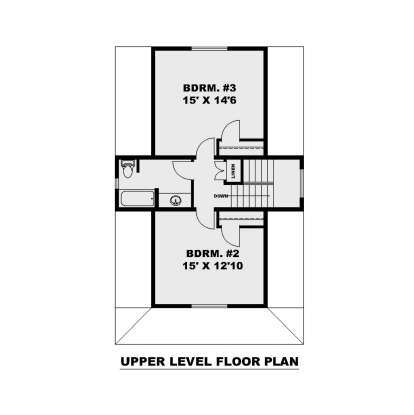 Second Floor for House Plan #039-00770