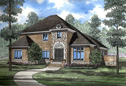 3 Bed, 3 Bath, 3623 Square Foot House Plan - #110-00143
