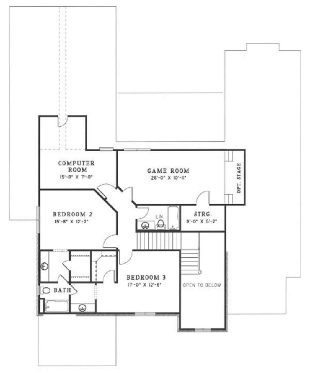 Floorplan 2 for House Plan #110-00143
