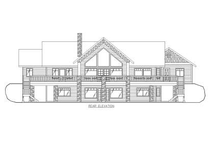 Craftsman House Plan #039-00772 Elevation Photo