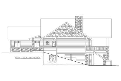 Craftsman House Plan #039-00772 Elevation Photo