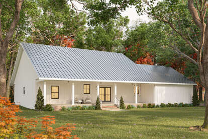 Modern Farmhouse House Plan #1776-00155 Elevation Photo
