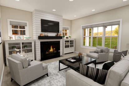 Modern Farmhouse House Plan #098-00502 Additional Photo