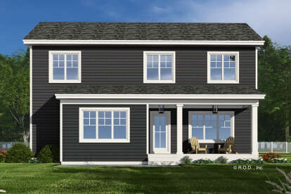Craftsman House Plan #098-00503 Elevation Photo
