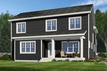 Craftsman House Plan #098-00503 Elevation Photo