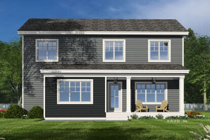 Craftsman House Plan #098-00504 Elevation Photo