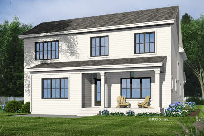 Modern Farmhouse House Plan #098-00505 Elevation Photo