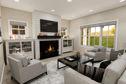 Modern Farmhouse House Plan #098-00505 Additional Photo