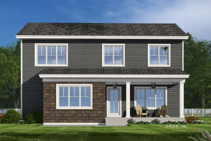 Craftsman House Plan #098-00506 Elevation Photo