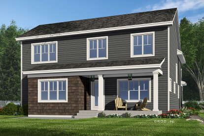 Craftsman House Plan #098-00506 Elevation Photo