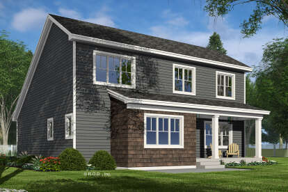 Craftsman House Plan #098-00506 Elevation Photo