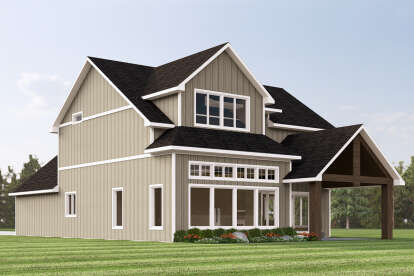 Craftsman House Plan #5032-00344 Elevation Photo
