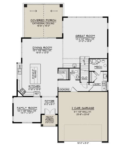 Main Floor  for House Plan #5032-00344