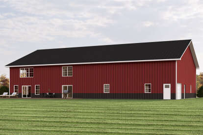 Barn House Plan #5032-00345 Elevation Photo