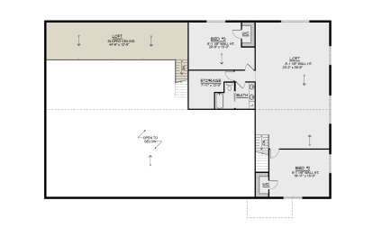 Second Floor for House Plan #5032-00345