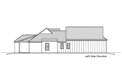 Modern Farmhouse House Plan #2880-00010 Elevation Photo