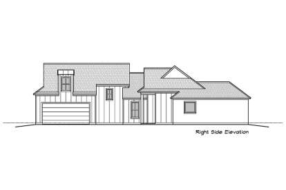 Modern Farmhouse House Plan #2880-00010 Elevation Photo