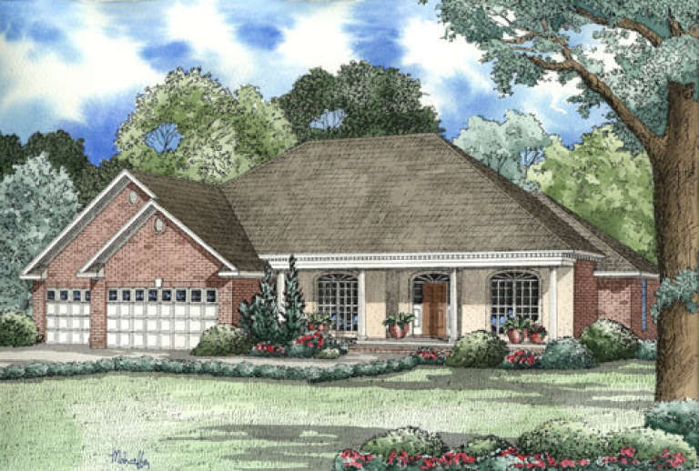 House Plan House Plan #3294 Front Elevation