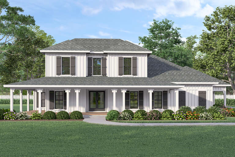House Plan House Plan #32940 Front Elevation 