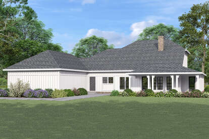 Modern Farmhouse House Plan #048-00308 Elevation Photo