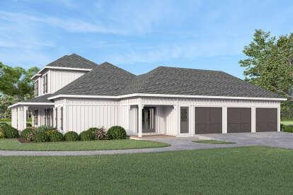 Modern Farmhouse House Plan #048-00308 Elevation Photo