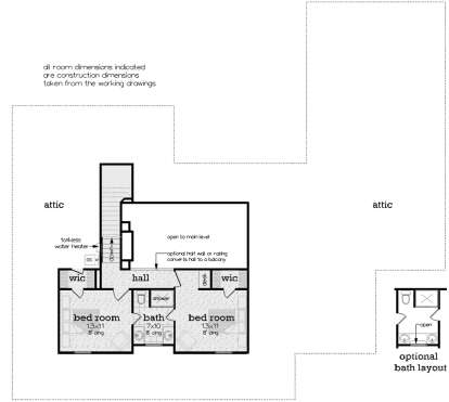 Second Floor for House Plan #048-00308