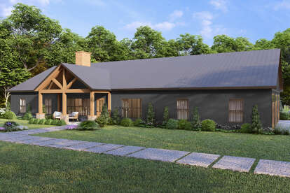 Barn House Plan #7568-00034 Elevation Photo