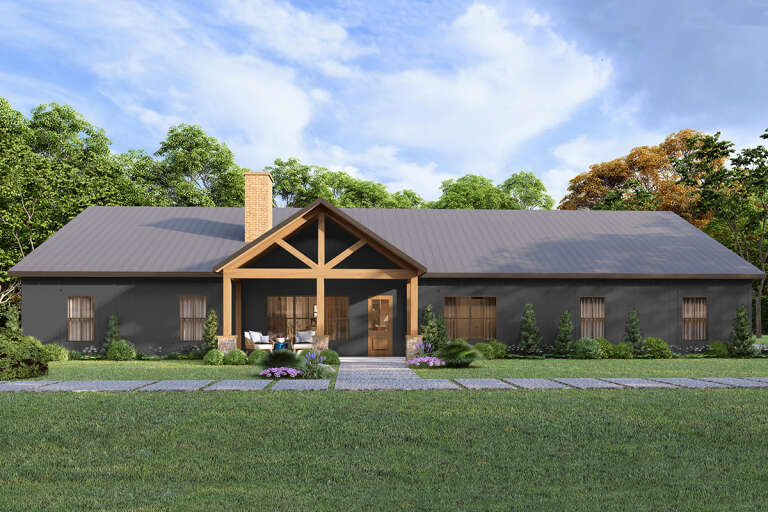 House Plan House Plan #32941 Front Elevation 