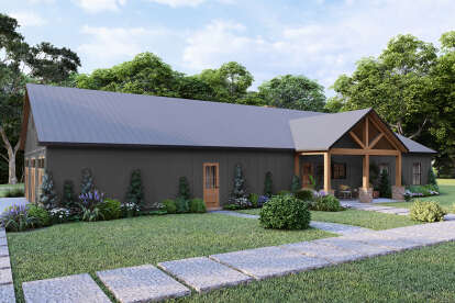 Barn House Plan #7568-00034 Elevation Photo