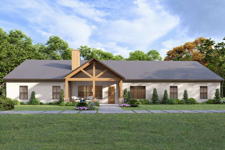 House Plan House Plan #32942 Front Elevation 