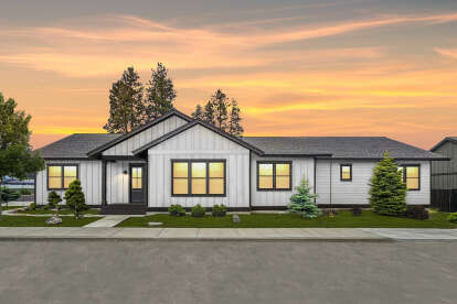 Modern House Plan #7011-00009 Elevation Photo