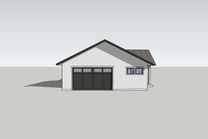 Modern House Plan #7011-00009 Elevation Photo