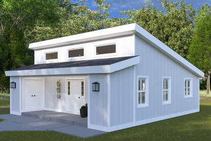 Modern House Plan #2802-00389 Elevation Photo