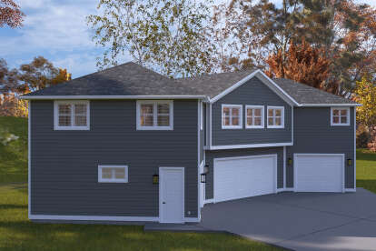 Barn House Plan #2802-00390 Elevation Photo