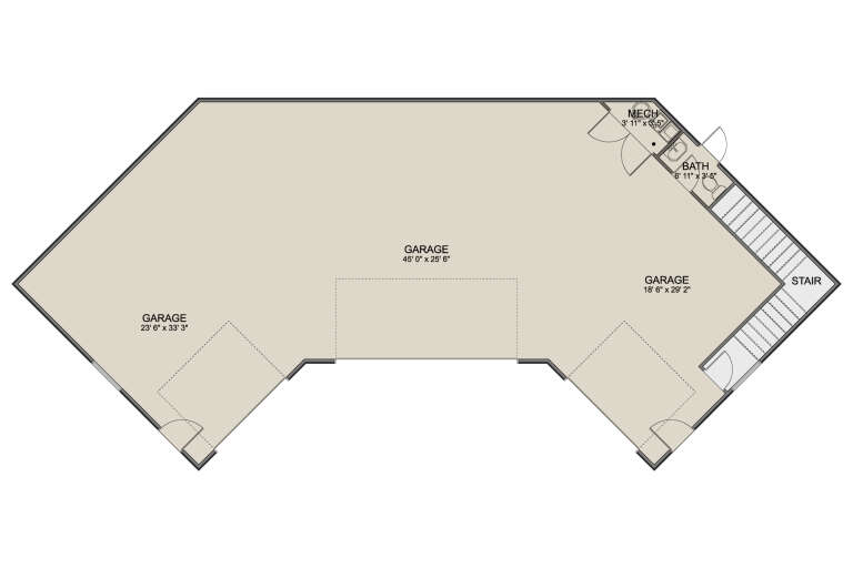 House Plan House Plan #32945 Drawing 1