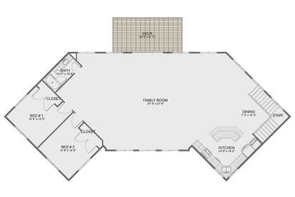 Second Floor for House Plan #2802-00390