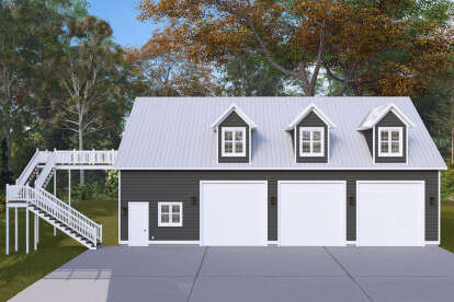Barn House Plan #2802-00391 Elevation Photo