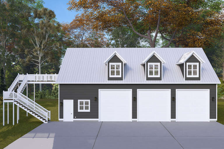 House Plan House Plan #32946 Front Elevation 