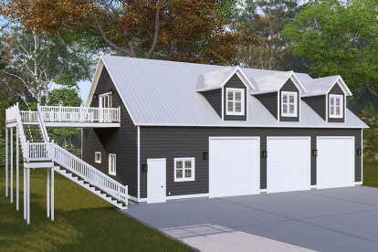 Barn House Plan #2802-00391 Elevation Photo