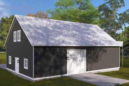 Barn House Plan #2802-00391 Elevation Photo
