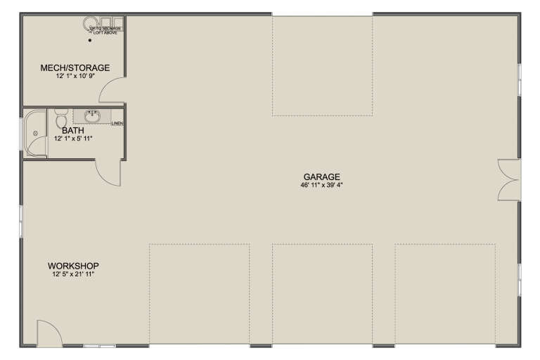 House Plan House Plan #32946 Drawing 1