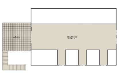 Bonus Room for House Plan #2802-00391