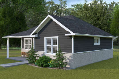 Traditional House Plan #2802-00392 Elevation Photo