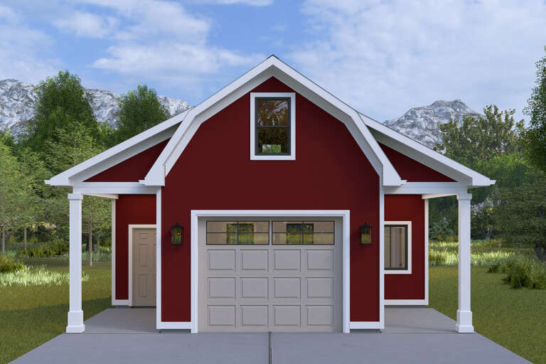 House Plan House Plan #32948 Front Elevation 